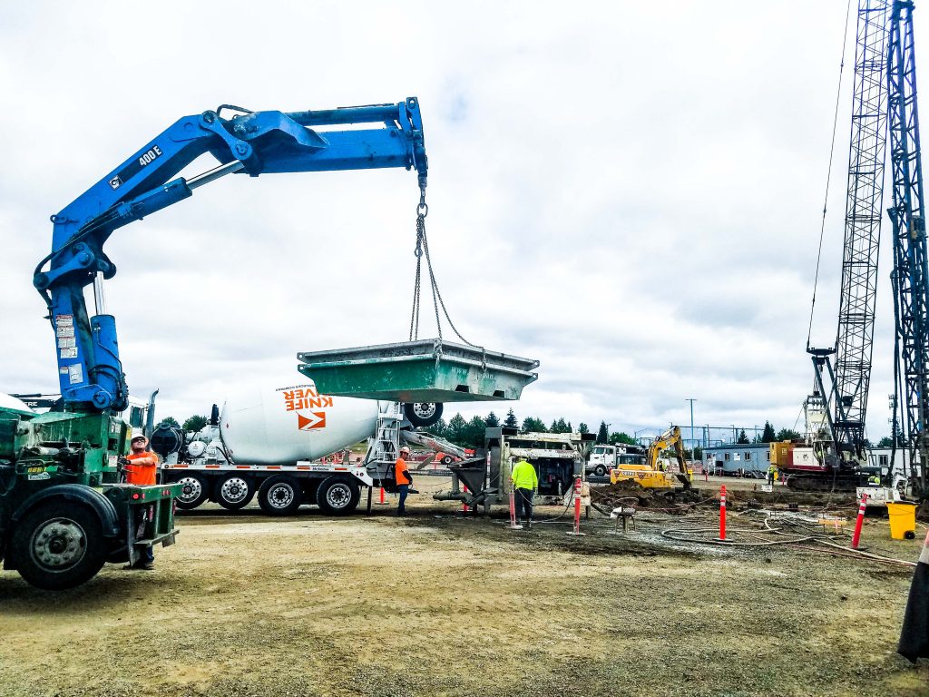 Oregon concrete washout services EcoPan